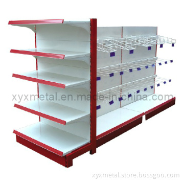 Promotion Steel Frame Supermarket Hanging Goods Display Shelving Rarks